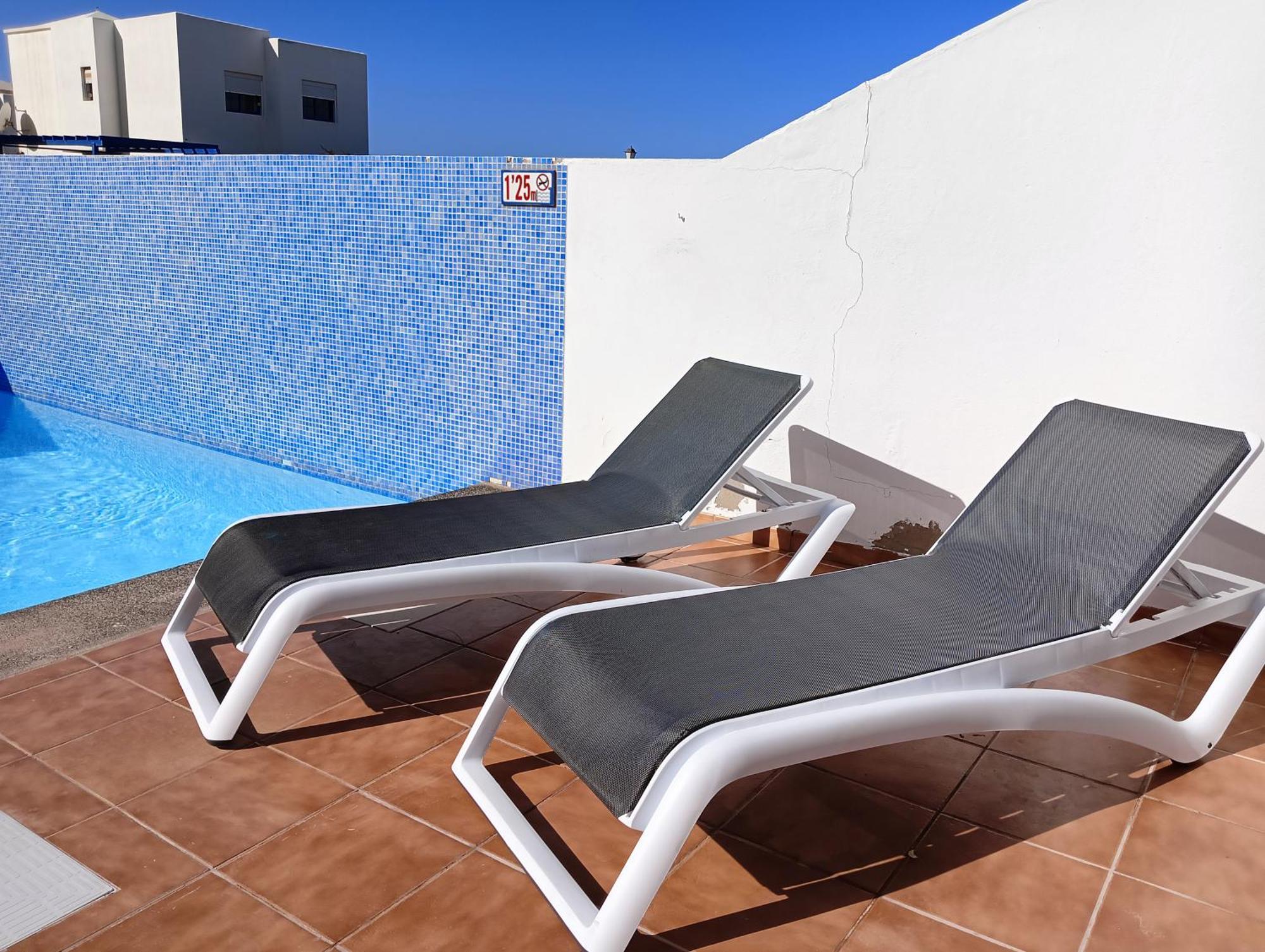 Villa Optimist Rubicon Piscina Climatizable, Frente Al Mar Playa Blanca  Esterno foto