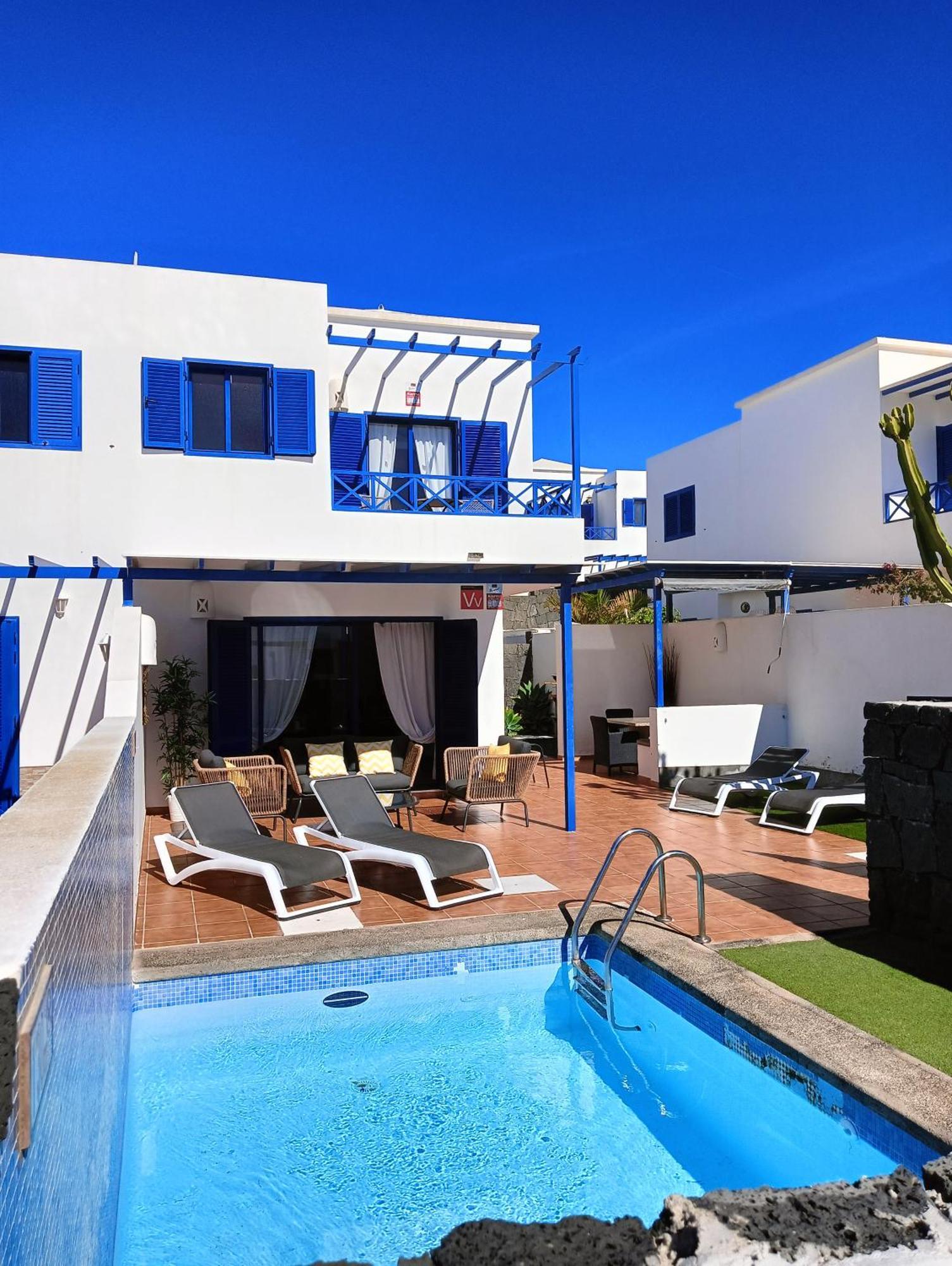 Villa Optimist Rubicon Piscina Climatizable, Frente Al Mar Playa Blanca  Esterno foto