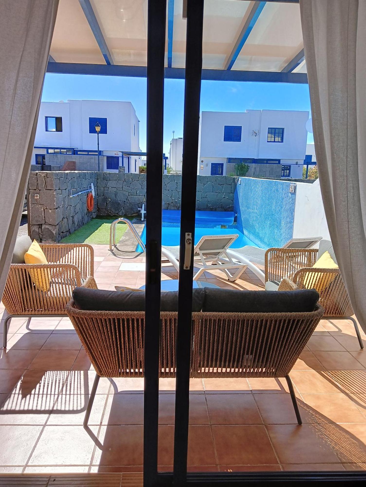 Villa Optimist Rubicon Piscina Climatizable, Frente Al Mar Playa Blanca  Esterno foto
