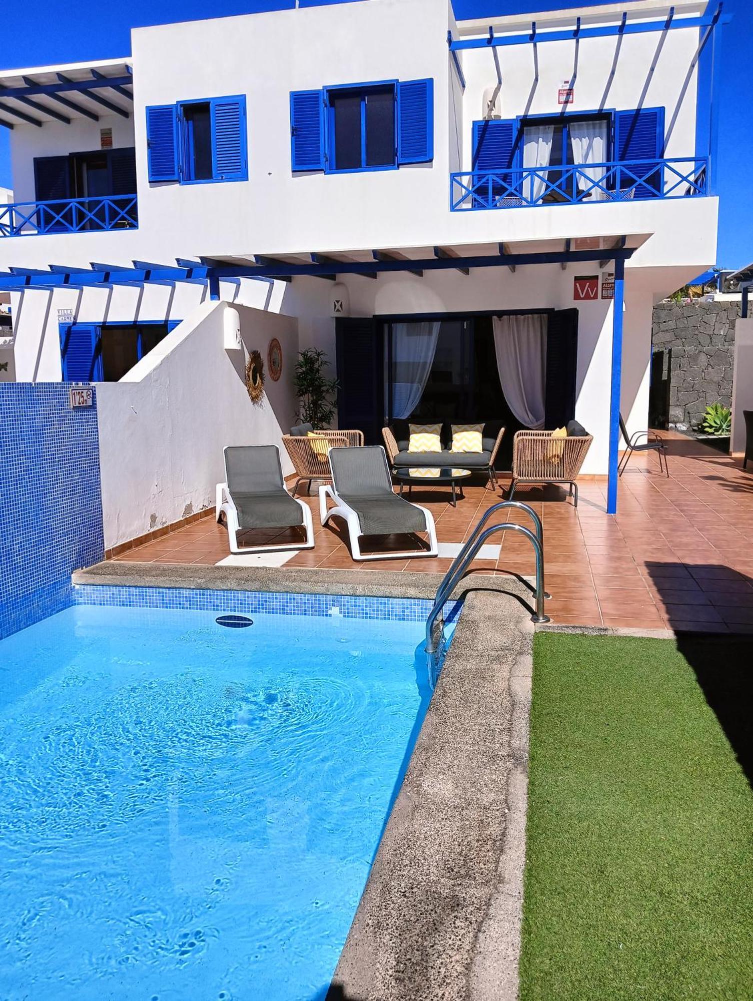 Villa Optimist Rubicon Piscina Climatizable, Frente Al Mar Playa Blanca  Esterno foto