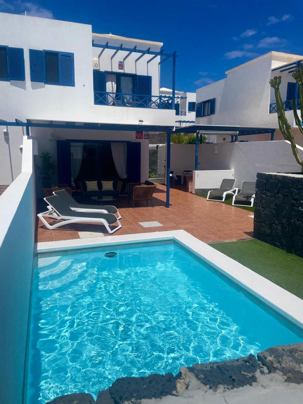 Villa Optimist Rubicon Piscina Climatizable, Frente Al Mar Playa Blanca  Esterno foto