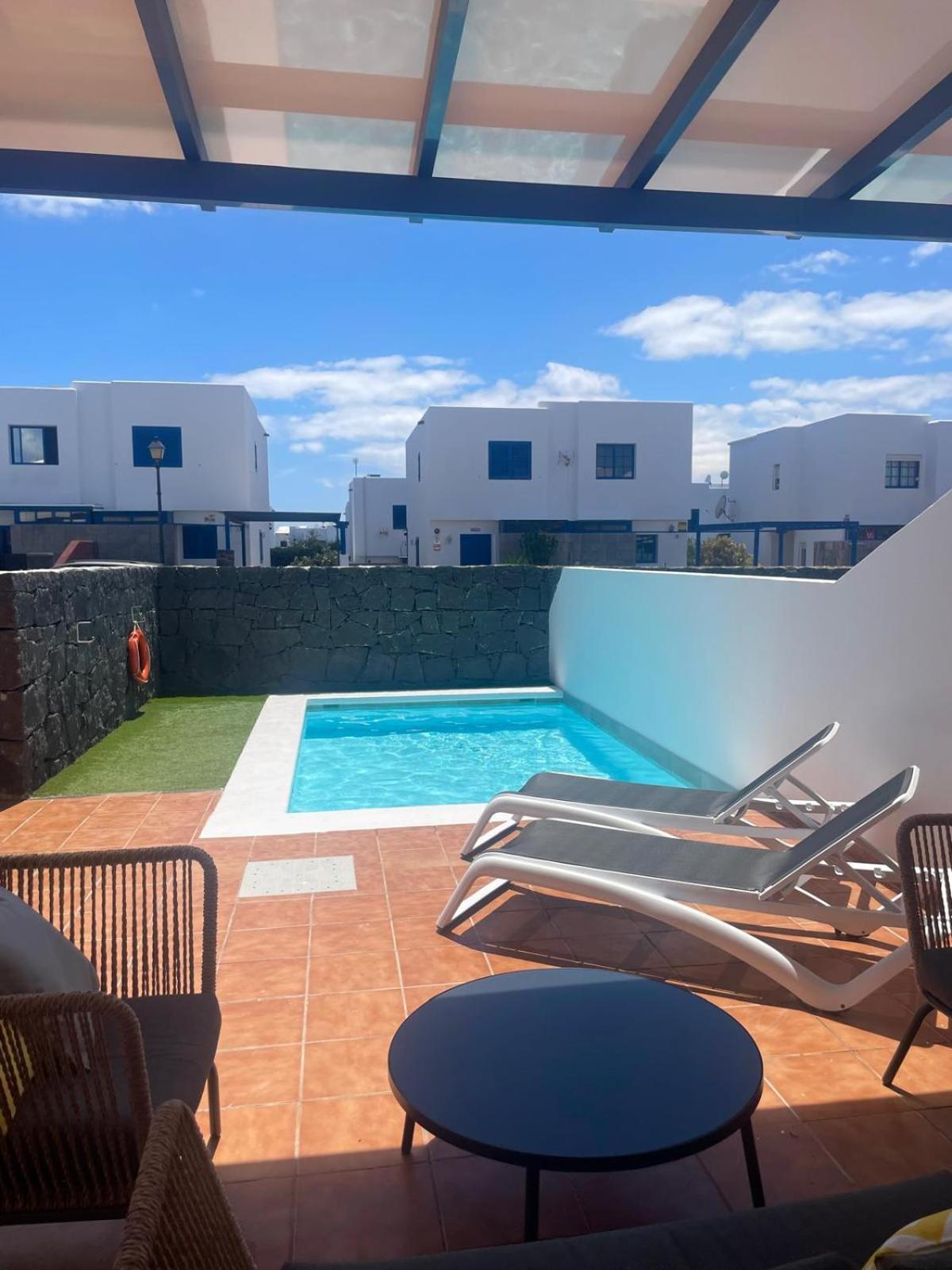 Villa Optimist Rubicon Piscina Climatizable, Frente Al Mar Playa Blanca  Esterno foto