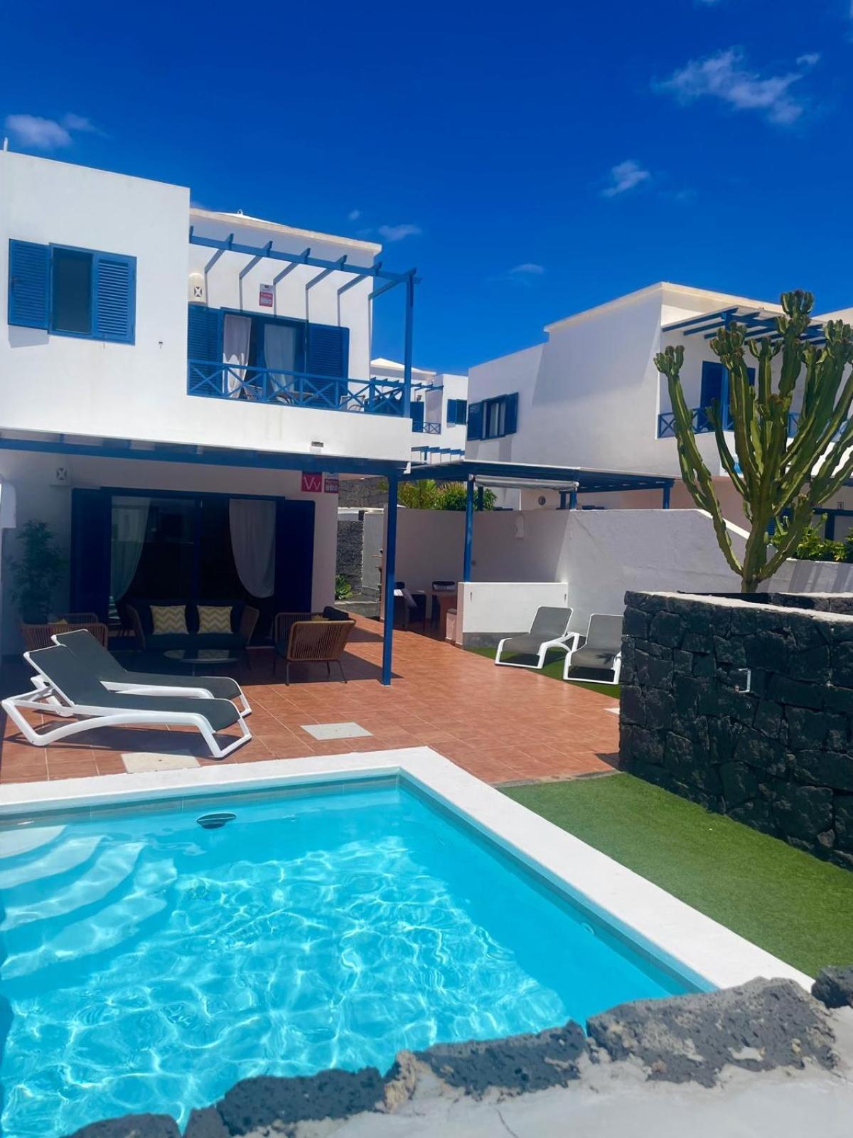 Villa Optimist Rubicon Piscina Climatizable, Frente Al Mar Playa Blanca  Esterno foto