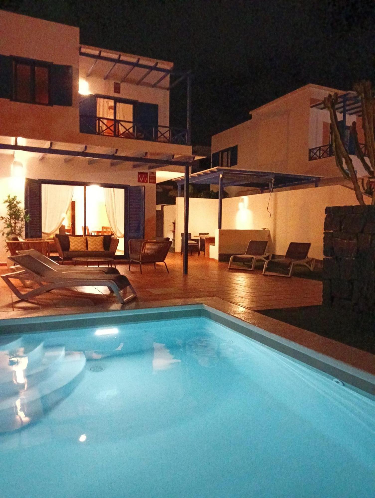 Villa Optimist Rubicon Piscina Climatizable, Frente Al Mar Playa Blanca  Esterno foto